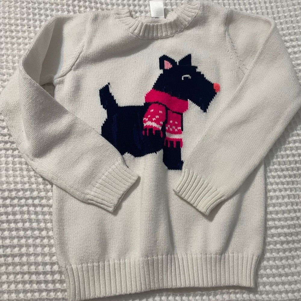 Carter’s - Cute Dog Sweater with Scarf Design
